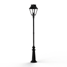 Roger Pradier - Lampadaire Vieille France N°3 Noir foncé 000