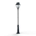 Roger Pradier - Lampadaire Vieille France N°3 Vert de gris 008