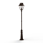 Roger Pradier - Lampadaire Vieille France N°3 Rouille 046