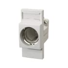 Mersen - Socle pour fusibles DII 500VAC 25A 1 pôle avec protection tactile Rail DIN
