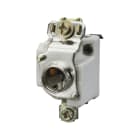 Mersen - Socle pour fusibles D01 400VAC 16A 1p. sans prot.tact. Rail DIN Bride de serrage