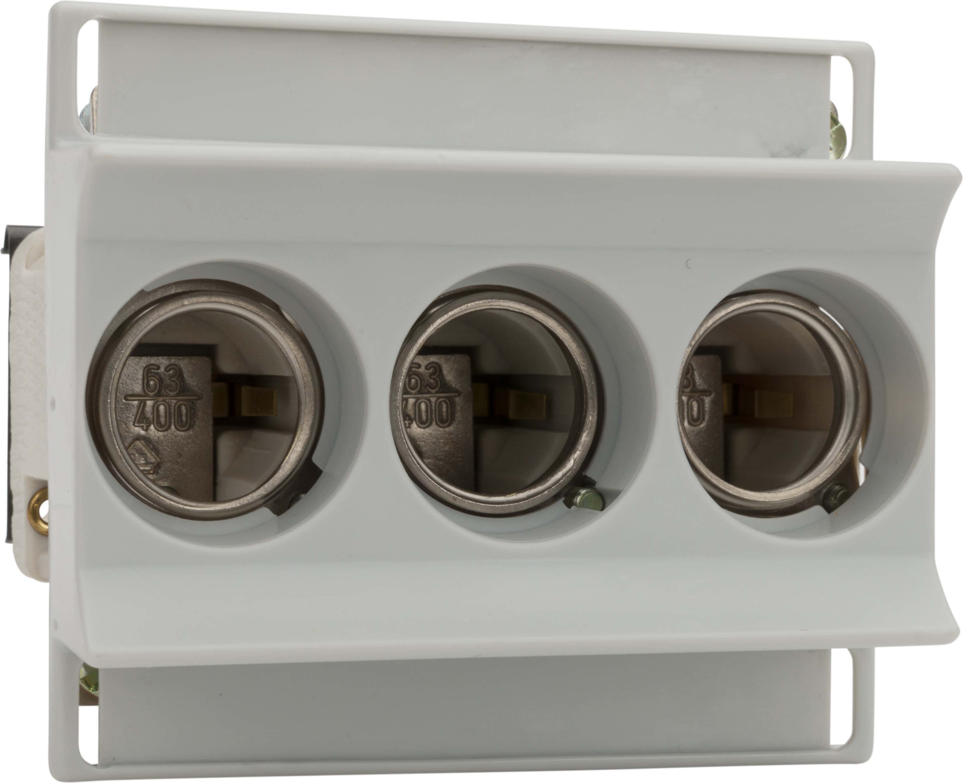 Mersen - Support-fusible - D02 - 63A - 400V - 3P - Protection contacts