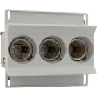 Mersen - Support-fusible - D02 - 63A - 400V - 3P - Protection contacts