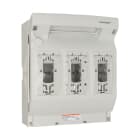 Mersen - Interrupteur-sectionneur NH 2 400A 3p. Raccord bas/panneau Bride de serrage M10