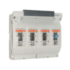 Mersen - Interrupteur-sectionneur à fusible NH t.2 400A 3p. + N Raccord bas / panneau M10
