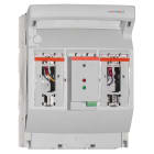 Mersen - Interrupteur-sectionneur NH t.1 250A 3p. Raccord bas/panneau M10 avec SF