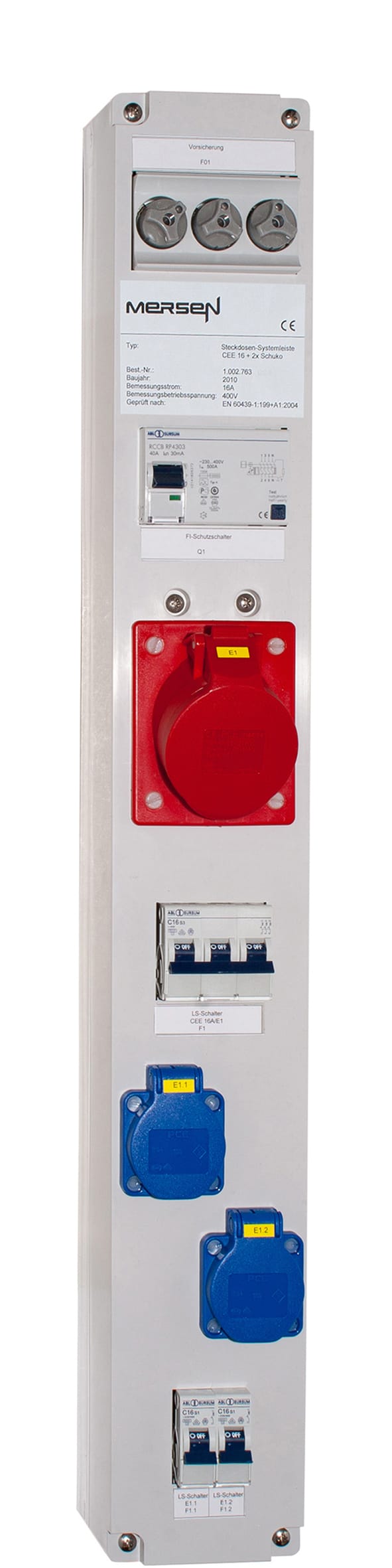 Mersen - Fus - Ultra Rapide - DIN NH - 000 - gR - 690VAC - 20A - D08L