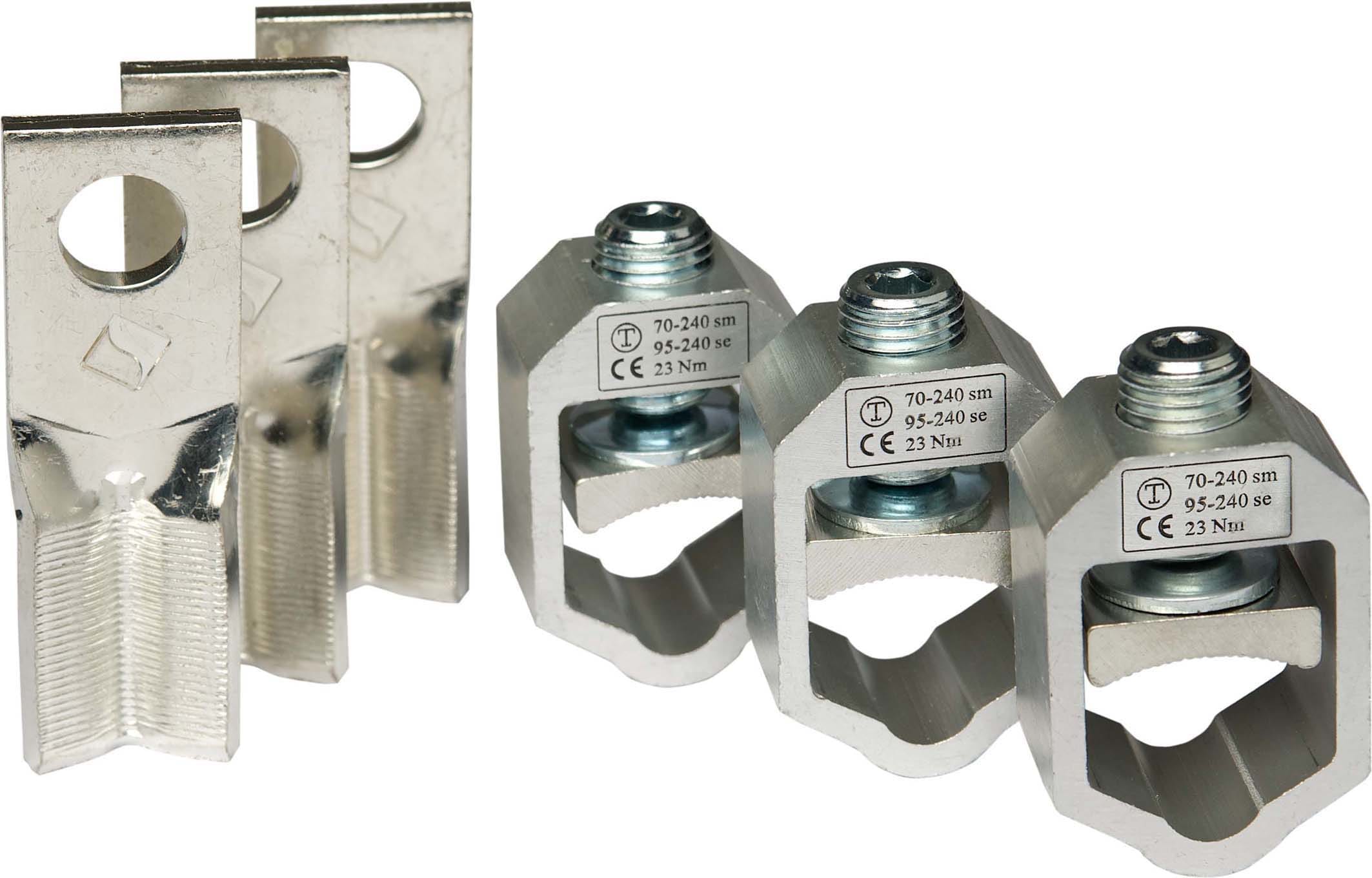 Mersen - KIT V-clamp 70-240/V-lug NH1-3