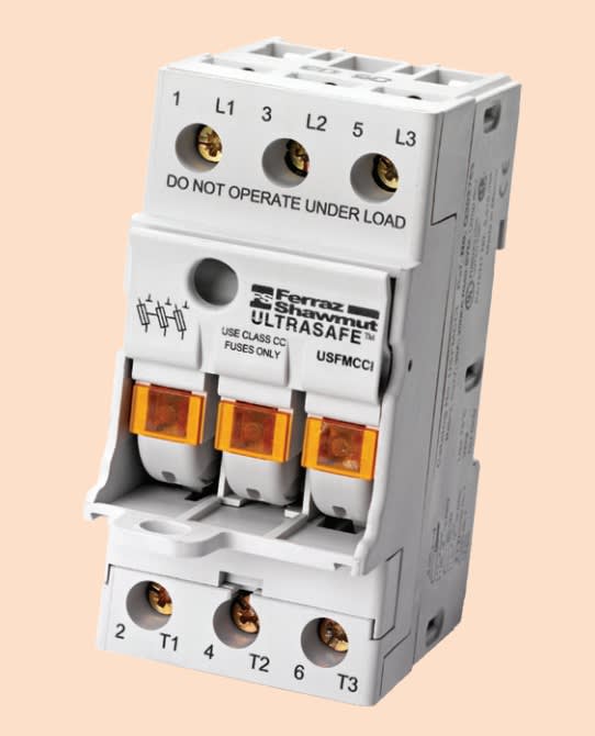 Mersen - Porte-fusible UL/CSA USFM - Class CC - 30A - 600V - 3P