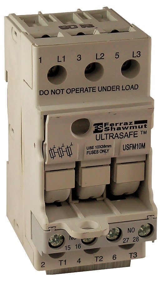 Mersen - Porte-fusible USFM 3P avec micro contact
