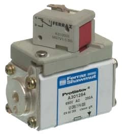 Mersen - Fus - Ultra Rapide - 73 - aR - 1250VAC - 375A - Percu - Filetés