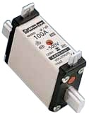 Mersen - Fus - CEI - DIN NH - 1 - gG - 500VAC - 125A - Indicateur - SGL