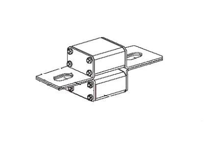 Mersen - Fus - Ultra Rapide - BS88 - 2x000 - aR - 690VAC - 630A - QF