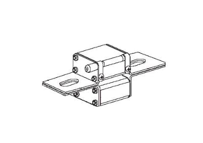 Mersen - Fus - Ultra Rapide - BS88 - 2x000 - aR - 690VAC - 400A - Percu - QF