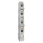 Mersen - Interrupteur-sectionneur à fusible NH t.3 630A 1x4 p. Système bus bar 185mm M12