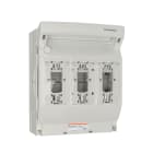 Mersen - Interrupteur-sectionneur NH 1 160A 3p. Raccord bas/panneau Bride de serrage M10