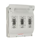 Mersen - Interrupteur-sectionneur NH 2 250A 3p. Raccord bas/panneau Bride de serrage M10