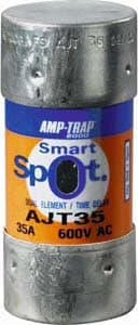 Mersen - Fusible AJT - Classe J - Action temporisée 600VAC 500VDC 6.25A Capsule