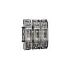 Mersen - Socle en plastique NH0 1000VAC 160A 3 pôles Rail DIN Protection au toucher IP20