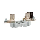 Mersen - Socle en plastique NH2 1000VAC 400A 1 pôle Avec Micro. Montage à vis ou rail DIN