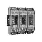 Mersen - Socle en plastique NH3 1000VAC 630A 3 pôles Rail DIN Protection au toucher IP20