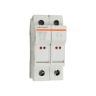 Mersen - Porte-fusible 10x38 CEI 690VAC 690VDC 2 pôles IP20 Indicateur visuel