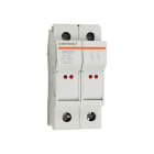 Mersen - Porte-fusible 8x32 CEI 400VAC 2 pôles Indicateur visuel IP20