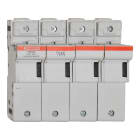 Mersen - Porte-fusible 22x58 CEI 690VAC 690VDC 3 pôles + N IP20