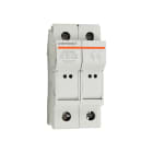 Mersen - Porte-fusible IEC+UL/CSA 10x38 800VAC 1000VDC 2 pôles IP20