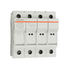 Mersen - Porte-fusible IEC+UL/CSA 10x38 800VAC 1000VDC 3 pôles + N IP20