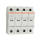 Mersen - Porte-fusible IEC+UL/CSA 10x38 800VAC 1000VDC 4 pôles IP20