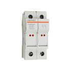 Mersen - Porte-fusible 600VAC 600VDC Classe CC 2 pôles Indicateur visuel