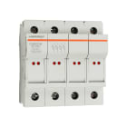 Mersen - Porte-fusible 600VAC 600VDC Classe CC 4 pôles Indicateur visuel