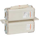 Mersen - Fusible ultra rapide 2x122 aR 2000VDC CEI 630A Percuteur Équerres