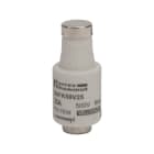 Mersen - Cartouche fusible DIN D gG/Flink Taille DII 500VAC 500VDC 25A Jaune