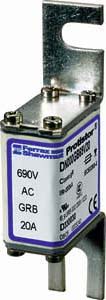 Mersen - Fus - Ultra Rapide - DIN NH - 000 - gR - 690VAC - 80A - D08L