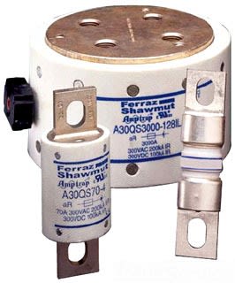 Mersen - Fus - UL/CSA - Ultra Rapide - aR - 300VAC - 700A - Indicateur