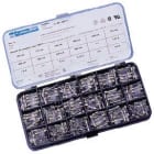 Mersen - Boîte fus - Miniature -Verre - 5x20 mm - Semi-tempo - 250VAC - 0,1A - 6,3A