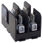 Mersen - Bloc-fusible 600VAC/DC Classe J 30A 2pôles Boîtier à fermeture clipsée renforcée