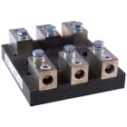 Mersen - Bloc-fusible 600VAC 600VDC Classe T 100A 3 pôles Boîtier