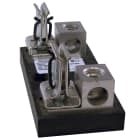 Mersen - Bloc-fusible 600V AC/DC Classe J 200A 1 pôle Boîtier fermeture clipsée latérale