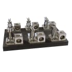 Mersen - Bloc-fusible 600V AC/DC Classe J 200A 3 pôles Boîtier fermeture clipsée latérale