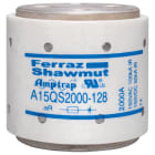 Mersen - Fusible ultra rapide A15QS 150VAC 150VDC 2000A Plot taraudé à boulonner