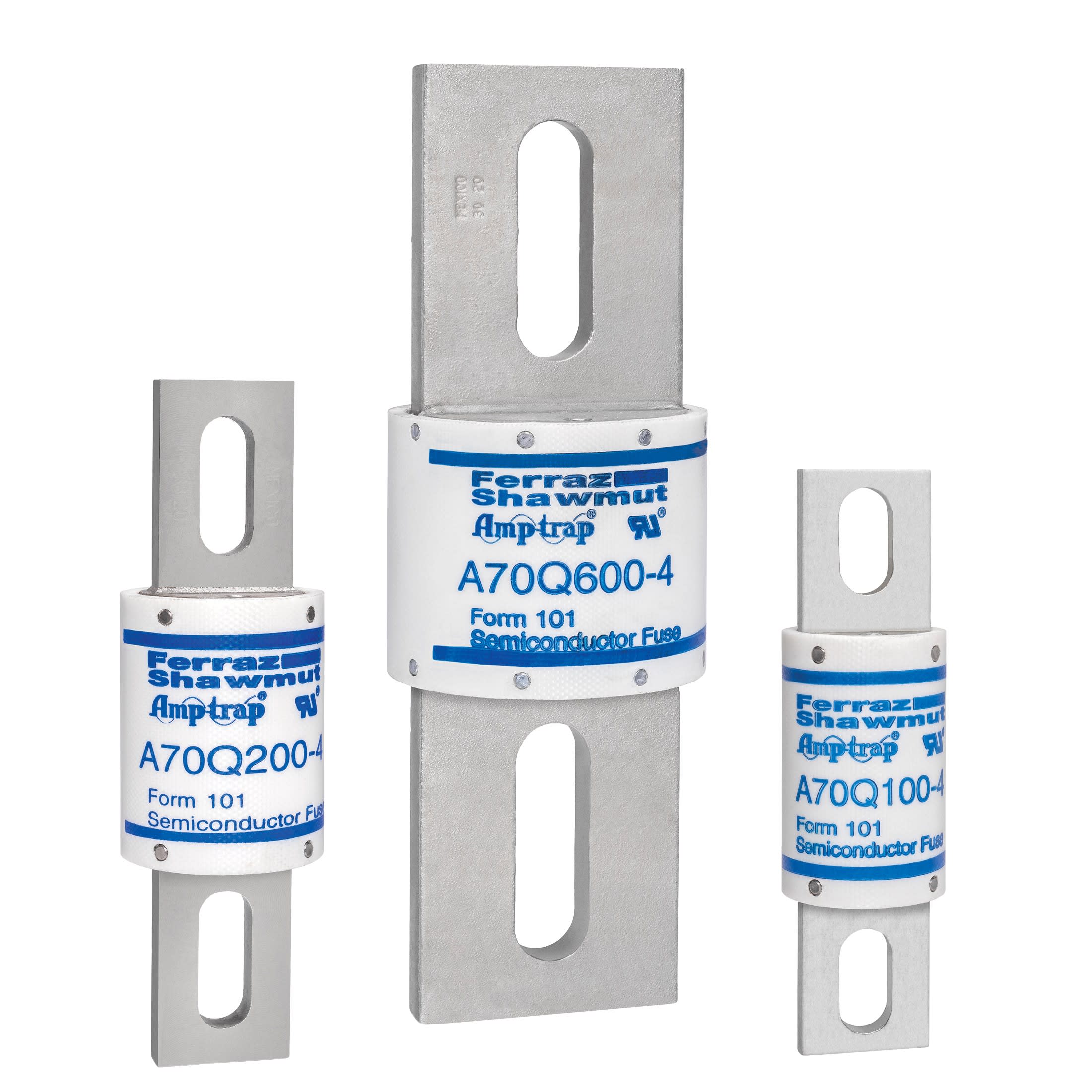 Mersen - Fusible ultra rapide Amp-Trap® A70Q 700VAC 650VDC 60A Boulonné Couteau