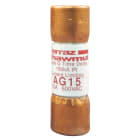 Mersen - Fusible AG - Classe G 600VAC 15A Temporisé Capsule
