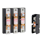 Mersen - Bloc-fusible 300VAC/DC Classe T 60A 1 pôle Boîtier à fermeture clipsée renforcée