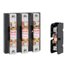 Mersen - Bloc-fusible 600VAC 600VDC Classe T 100A 2 pôles Boîtier en cuivre