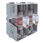 Mersen - Bloc-fusibles 600VAC 600VDC Classe J 100A 2 pôles Boîtier