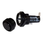 Mersen - Bloc-fusible 600VAC 30A 1/4" QC/Soudure angle 90 Capuchon à vis étanche