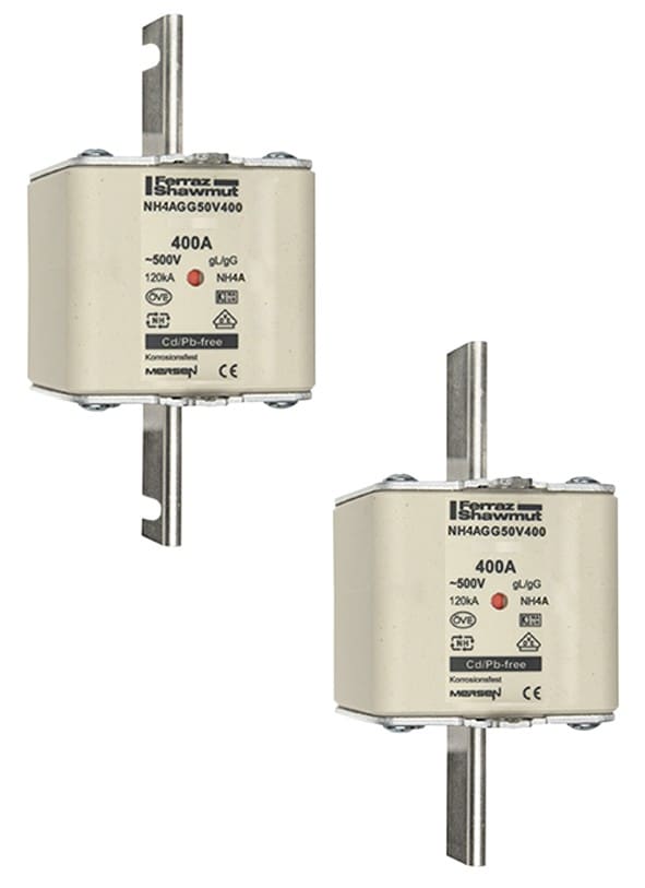 Mersen - Fusible NH4a gG 500VAC 1600A pattes non isolées Indicateur central